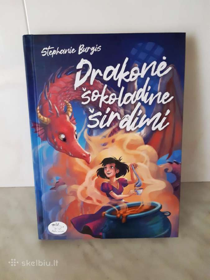 Stephanie Burgis Drakonė šokoladine širdimi