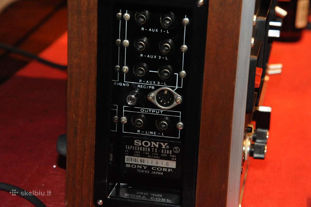 Sony Tc-630 D. - nuotraukos Nr. 9