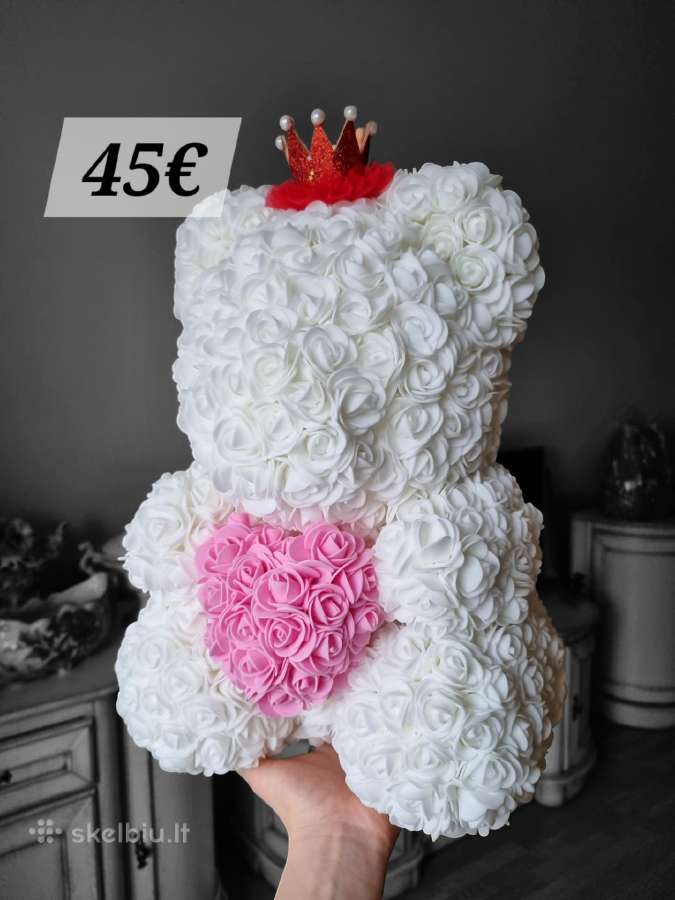 Meškiukai iš rožių / Rose bears - nuotraukos Nr. 6