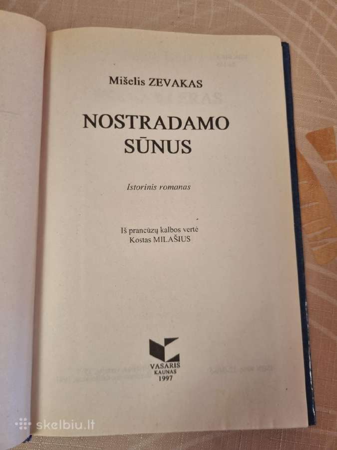 Nostradamo sūnus - nuotraukos Nr. 2