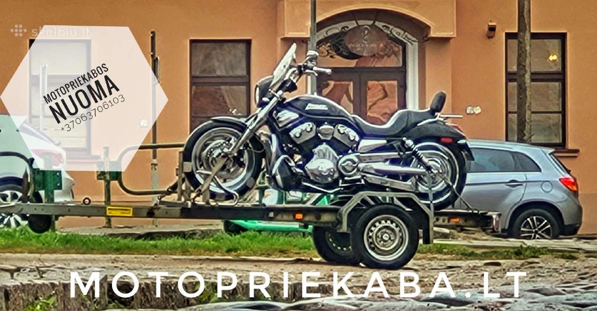 Moto priekabos nuoma Palangoje/ Kretingoje nuo 15€ - nuotraukos Nr. 7