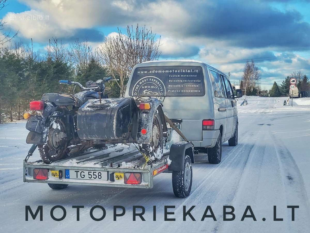 Moto priekabos nuoma Palangoje/ Kretingoje nuo 15€ - nuotraukos Nr. 8