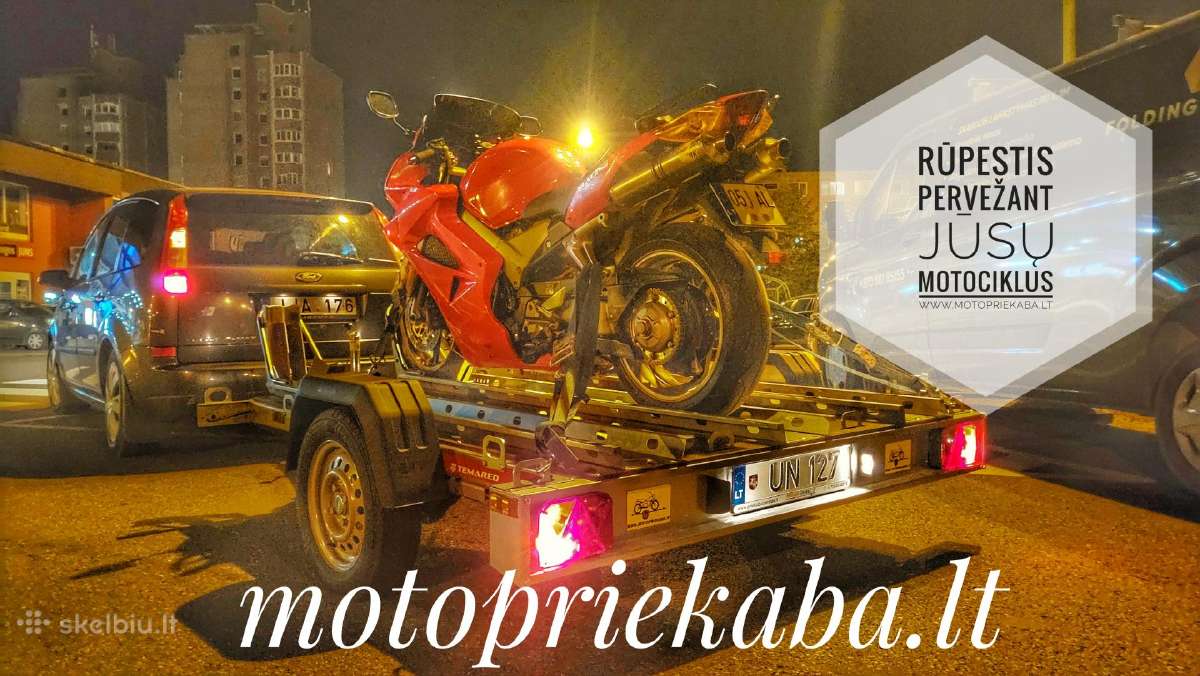 Moto priekabos nuoma Kaune nuo 15eur - nuotraukos Nr. 7