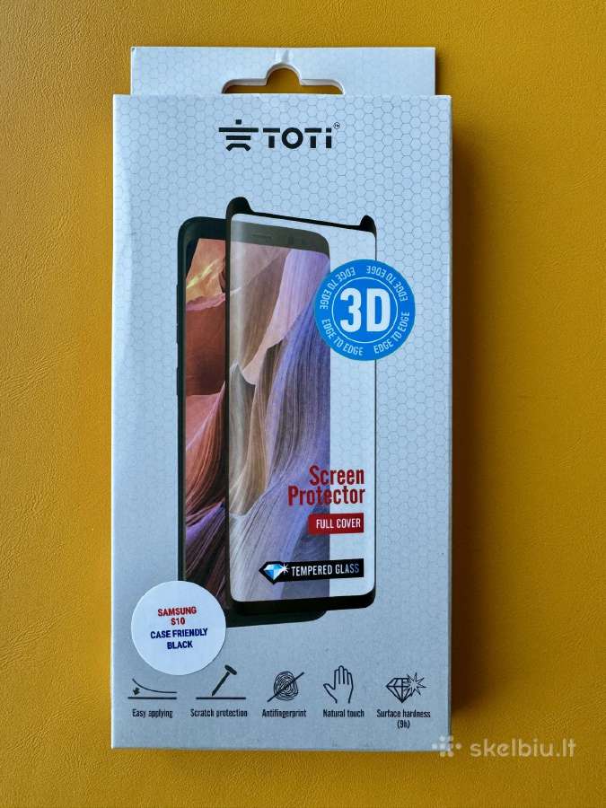Galaxy S10 apsauginis stiklas