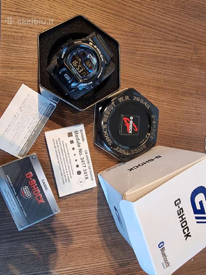 Laikrodis Casio G-shock GB-6900b-1ber - nuotraukos Nr. 2