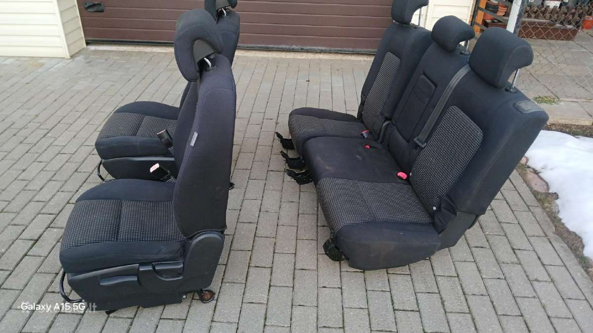 Sėdynės chevrolet captiva 2007