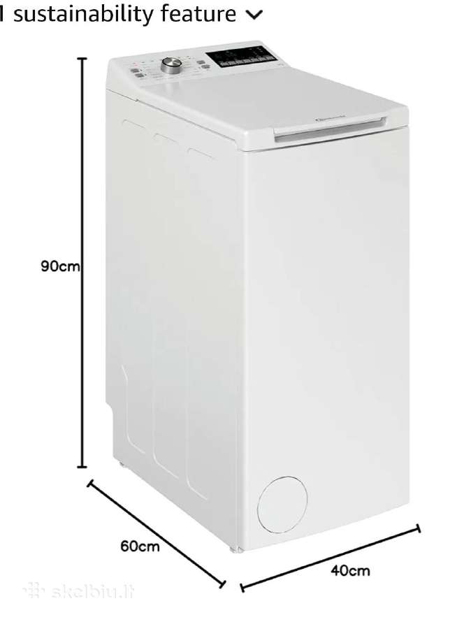 Bauknecht Wtl56313c 6kg C - nuotraukos Nr. 6