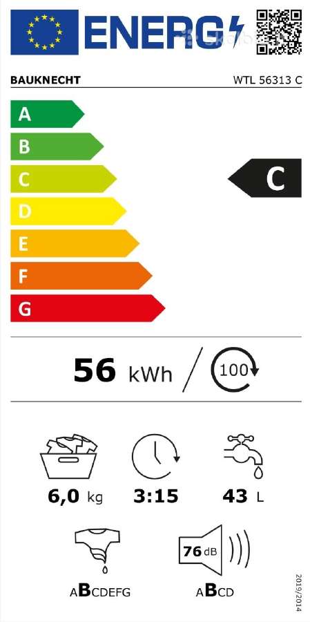 Bauknecht Wtl56313c 6kg C - nuotraukos Nr. 14