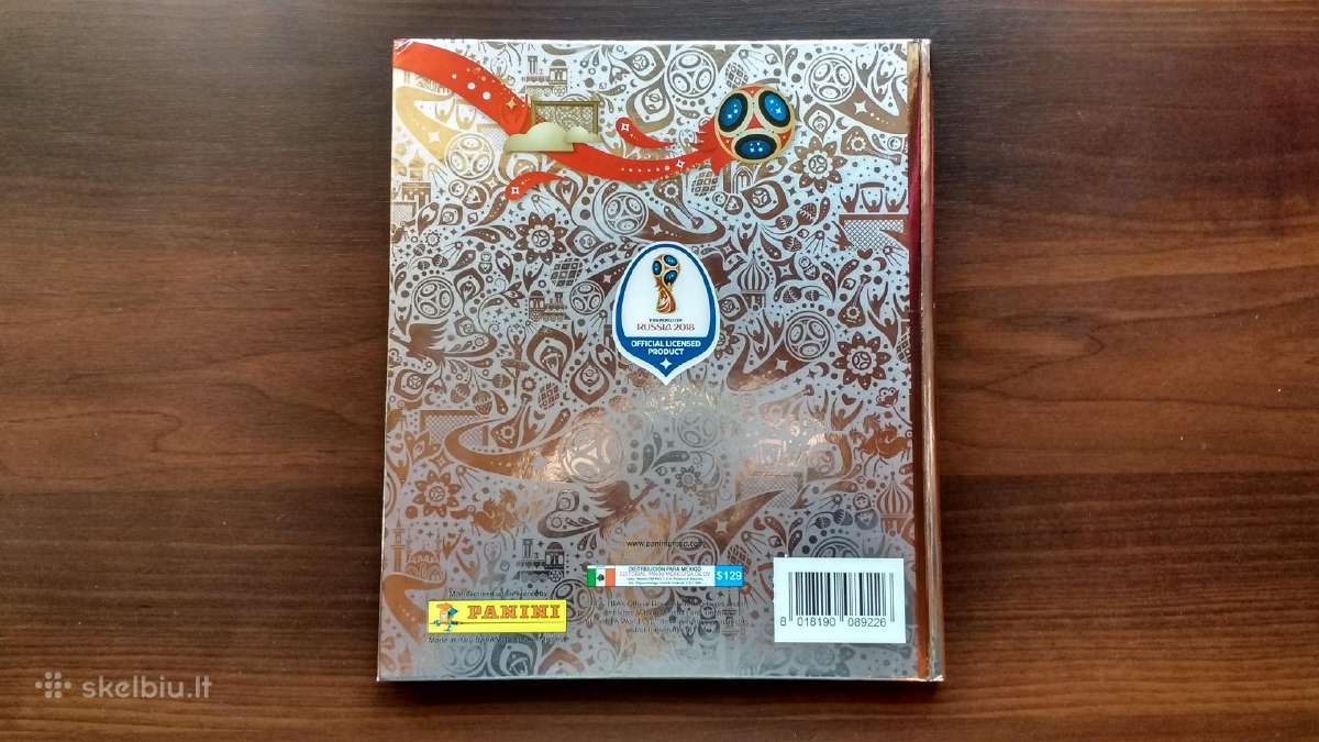 Panini Fifa Futbolo Čempionato Lipdukų Album - nuotraukos Nr. 2