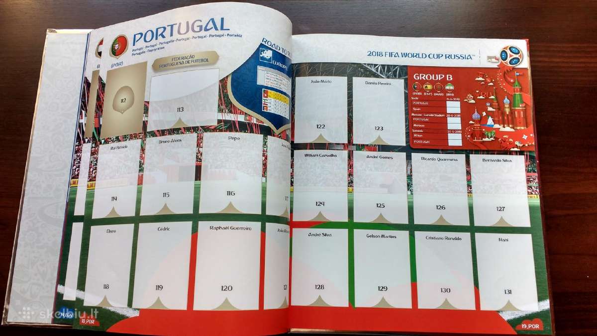 Panini Fifa Futbolo Čempionato Lipdukų Album - nuotraukos Nr. 6
