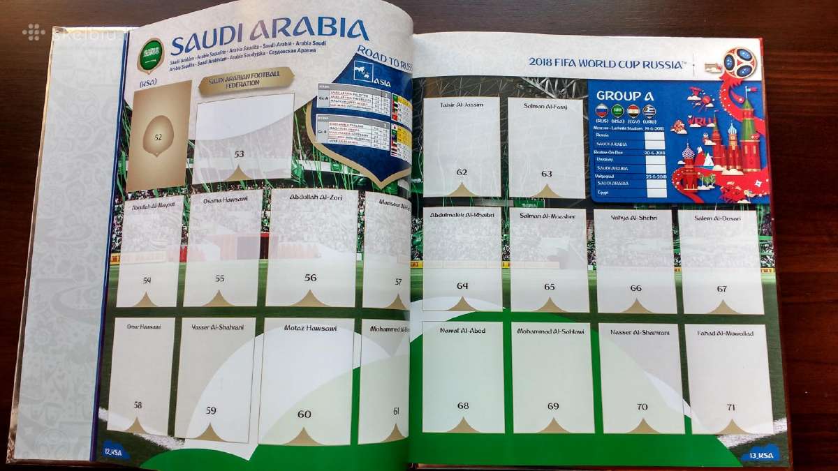 Panini Fifa Futbolo Čempionato Lipdukų Album - nuotraukos Nr. 13
