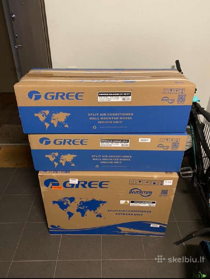 Gree multi split 2+1, 5,6kw 3,0 + 3,0kw, iki - 22c - nuotraukos Nr. 2