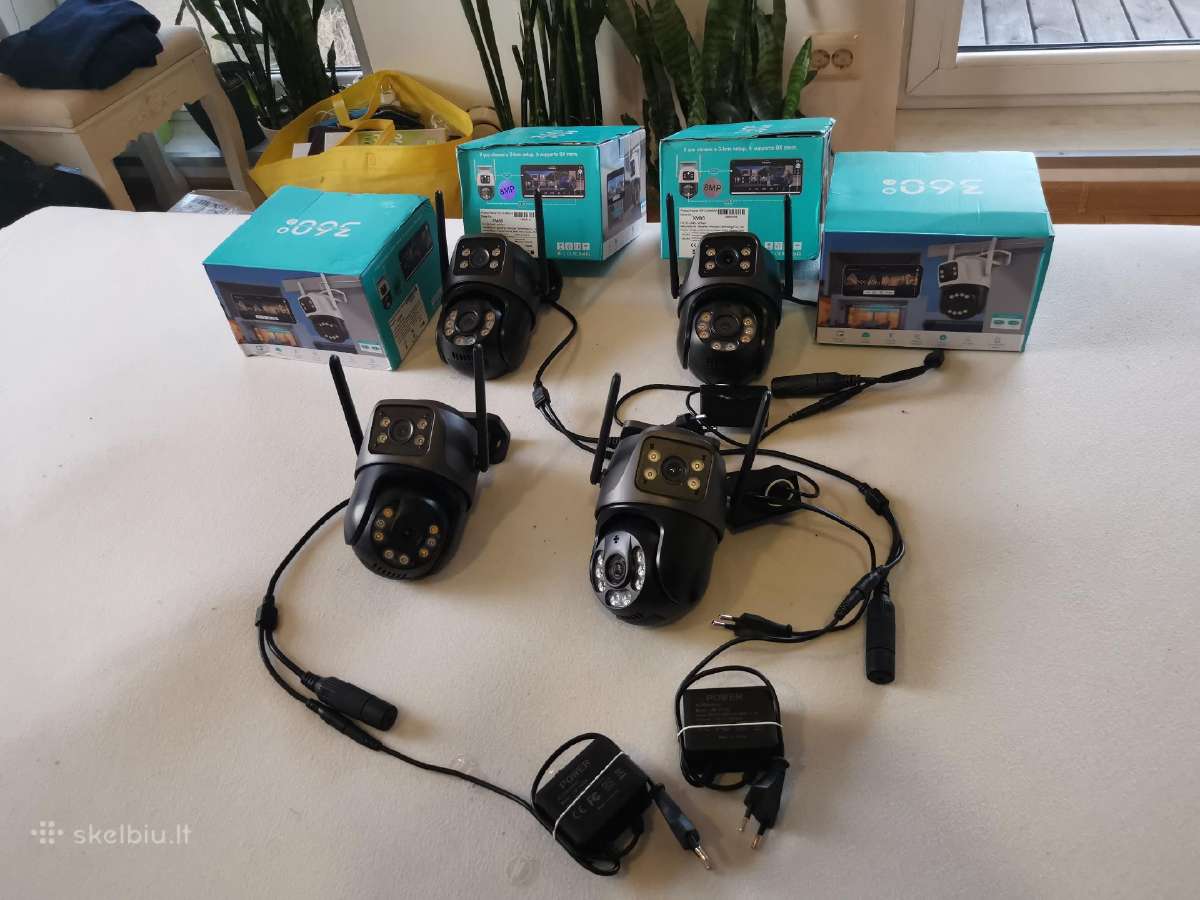 Full HD 8mp dviguba WiFi kamera - nuotraukos Nr. 3