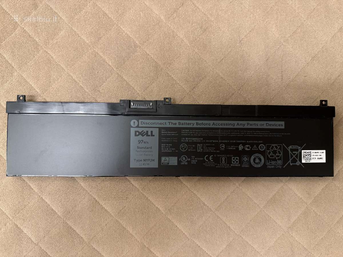 Dell originali baterija Dell Nyfjh aku Precision