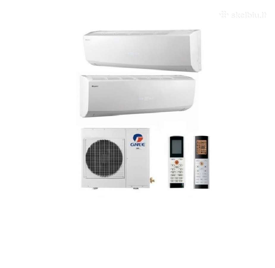 Gree multi split 2+1, 5,6kw 3,0 + 3,0kw, iki - 22c - nuotraukos Nr. 3