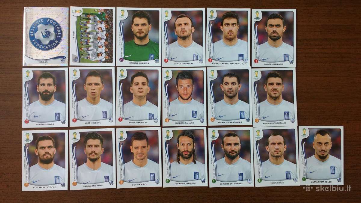 Panini 2014 Pasaulio Futbolo Čempionato Lipdukai - nuotraukos Nr. 2