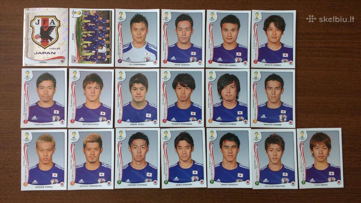 Panini 2014 Pasaulio Futbolo Čempionato Lipdukai - nuotraukos Nr. 4