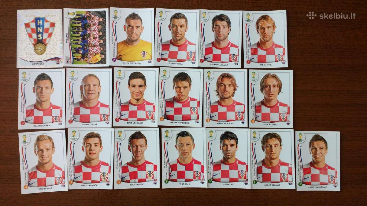 Panini 2014 Pasaulio Futbolo Čempionato Lipdukai - nuotraukos Nr. 11