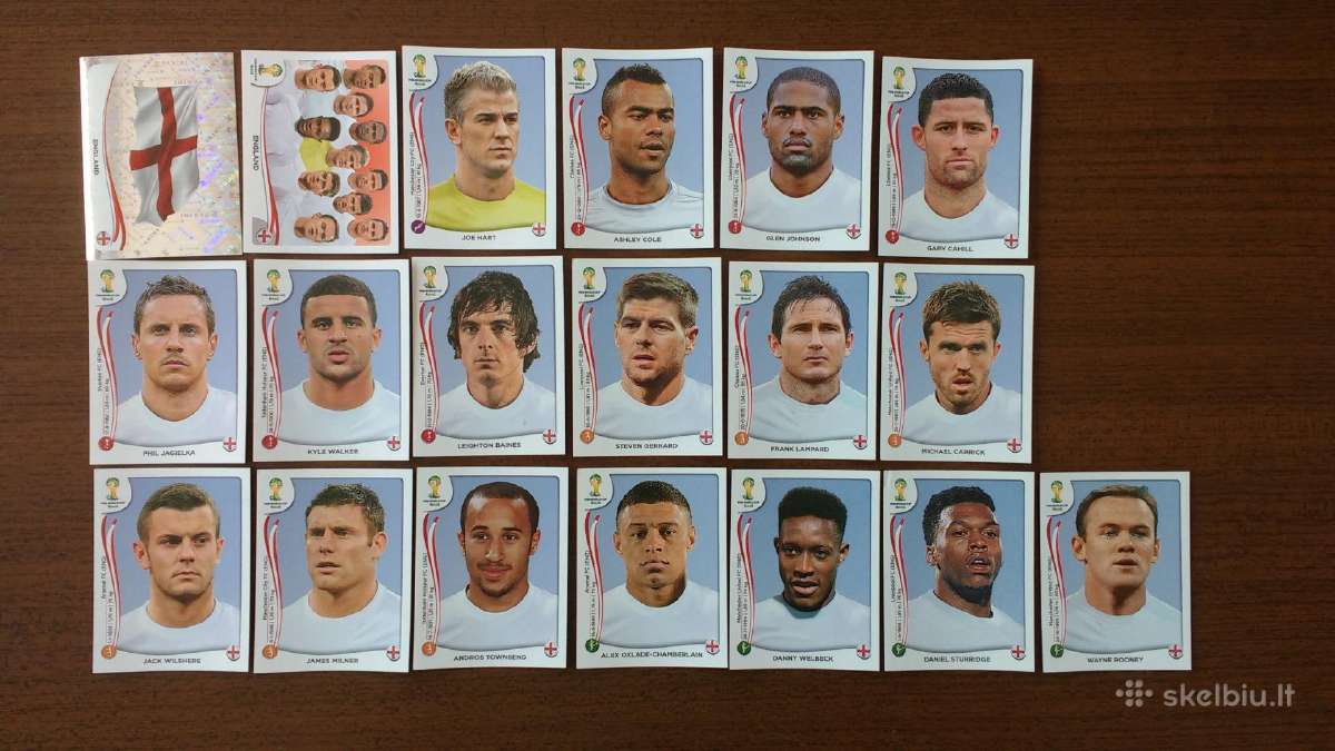 Panini 2014 Pasaulio Futbolo Čempionato Lipdukai - nuotraukos Nr. 12