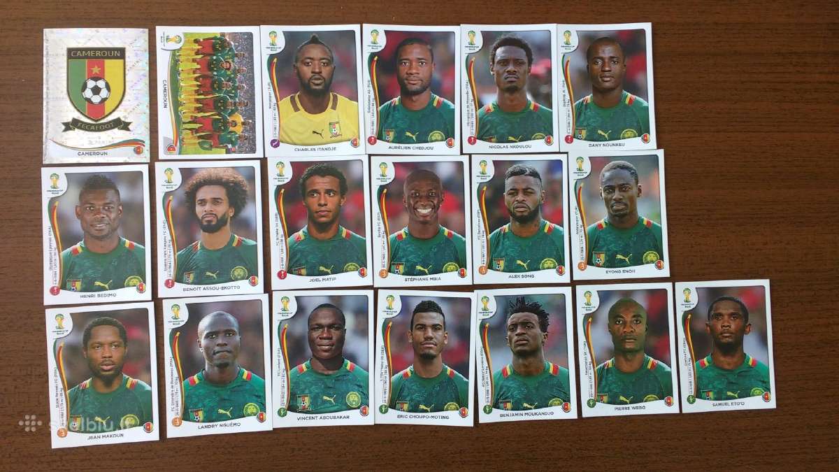Panini 2014 Pasaulio Futbolo Čempionato Lipdukai - nuotraukos Nr. 13