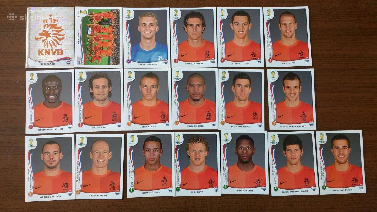 Panini 2014 Pasaulio Futbolo Čempionato Lipdukai - nuotraukos Nr. 15