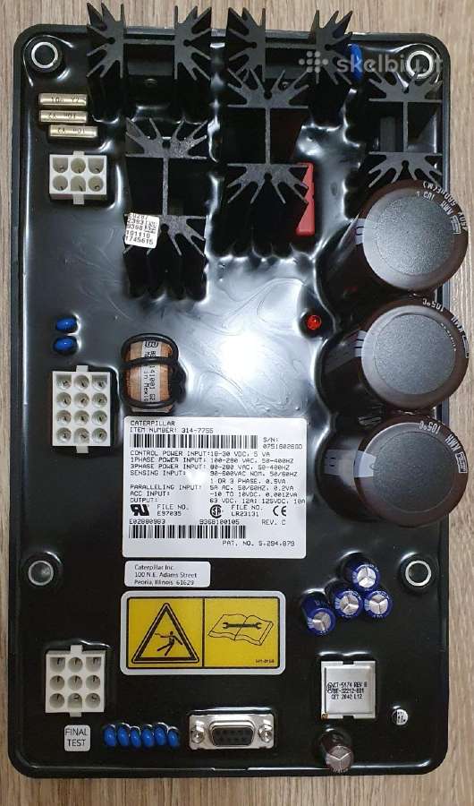Selling Caterpillar Avr Voltage Regulator Avr 314