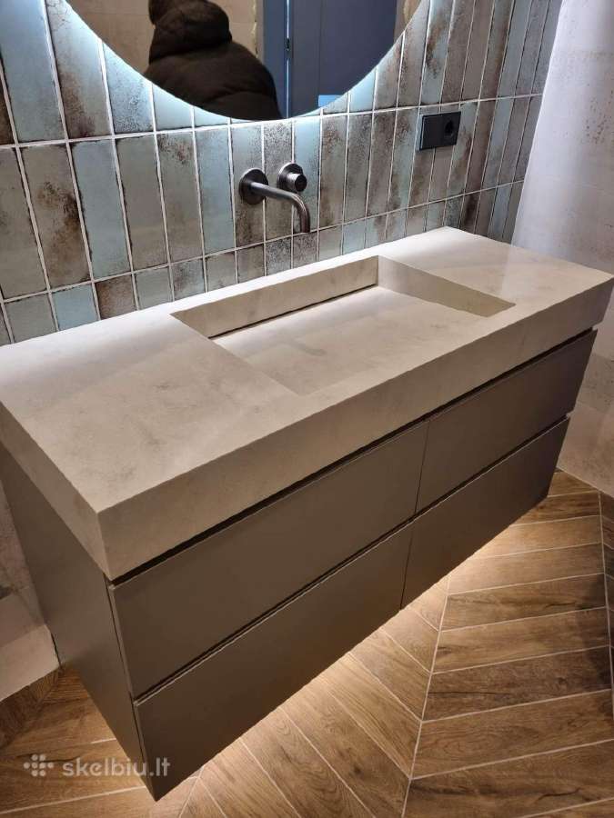 Lieto akmens Corian,himacs stalviršiai, praustuvai - nuotraukos Nr. 2