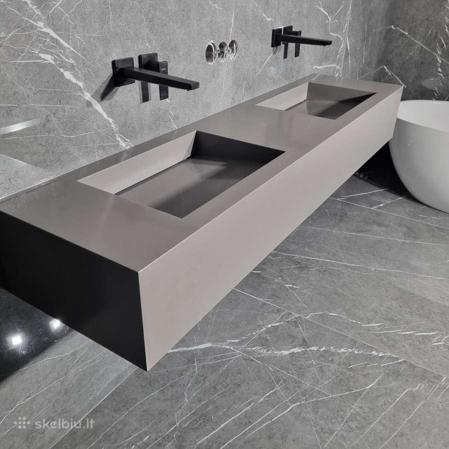 Lieto akmens Corian,himacs stalviršiai, praustuvai - nuotraukos Nr. 9