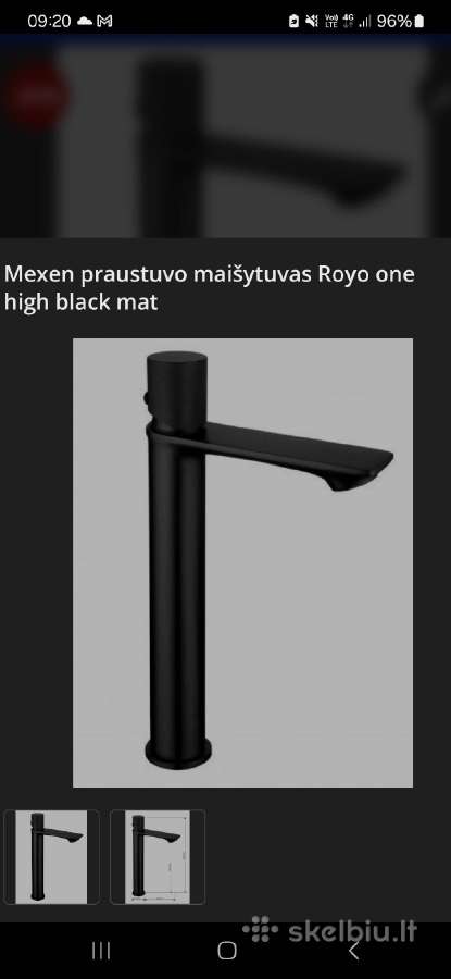 Mexen praustuvo maišytuvas