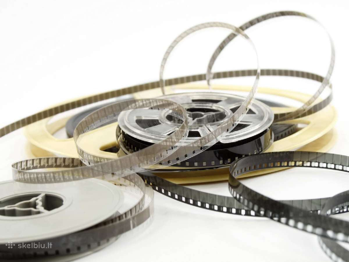 Perrašymas į dvd iš 8mm,16mm kino juostos