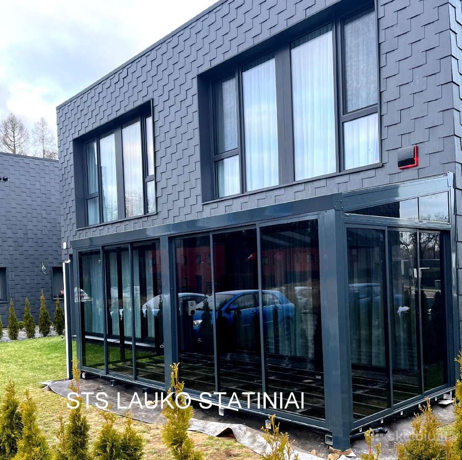 Stoginės, terasos, stiklinimas - nuotraukos Nr. 7