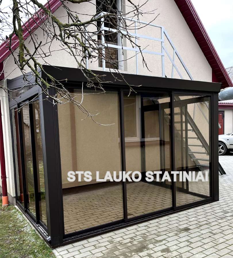 Stoginės, terasos, stiklinimas - nuotraukos Nr. 8