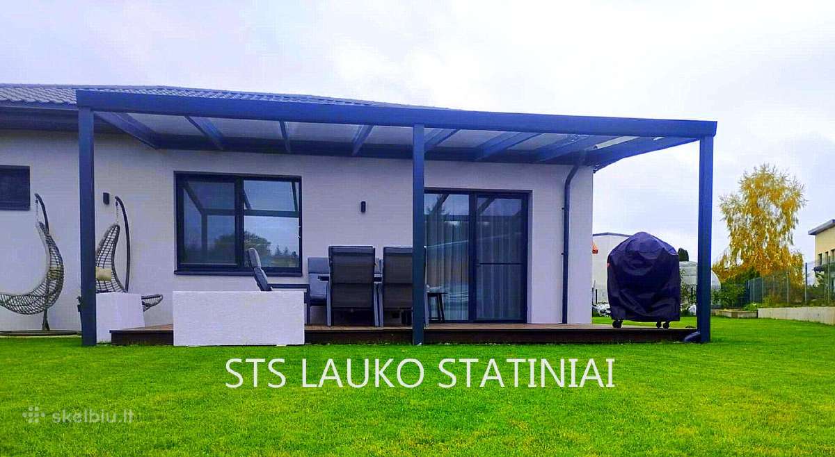 Stoginės, terasos, stiklinimas - nuotraukos Nr. 6