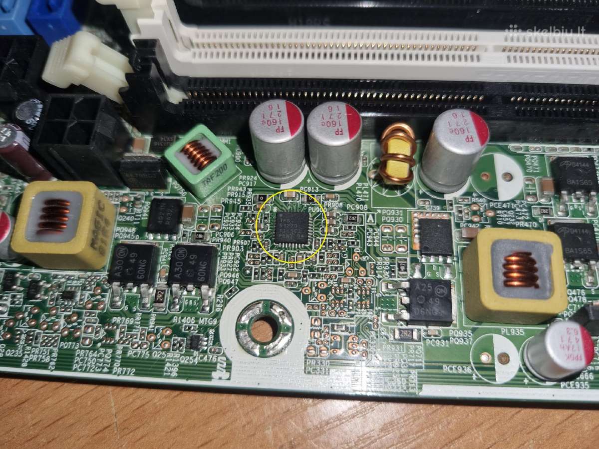 Motinine nuo Hp Compaq 8200 - nuotraukos Nr. 3