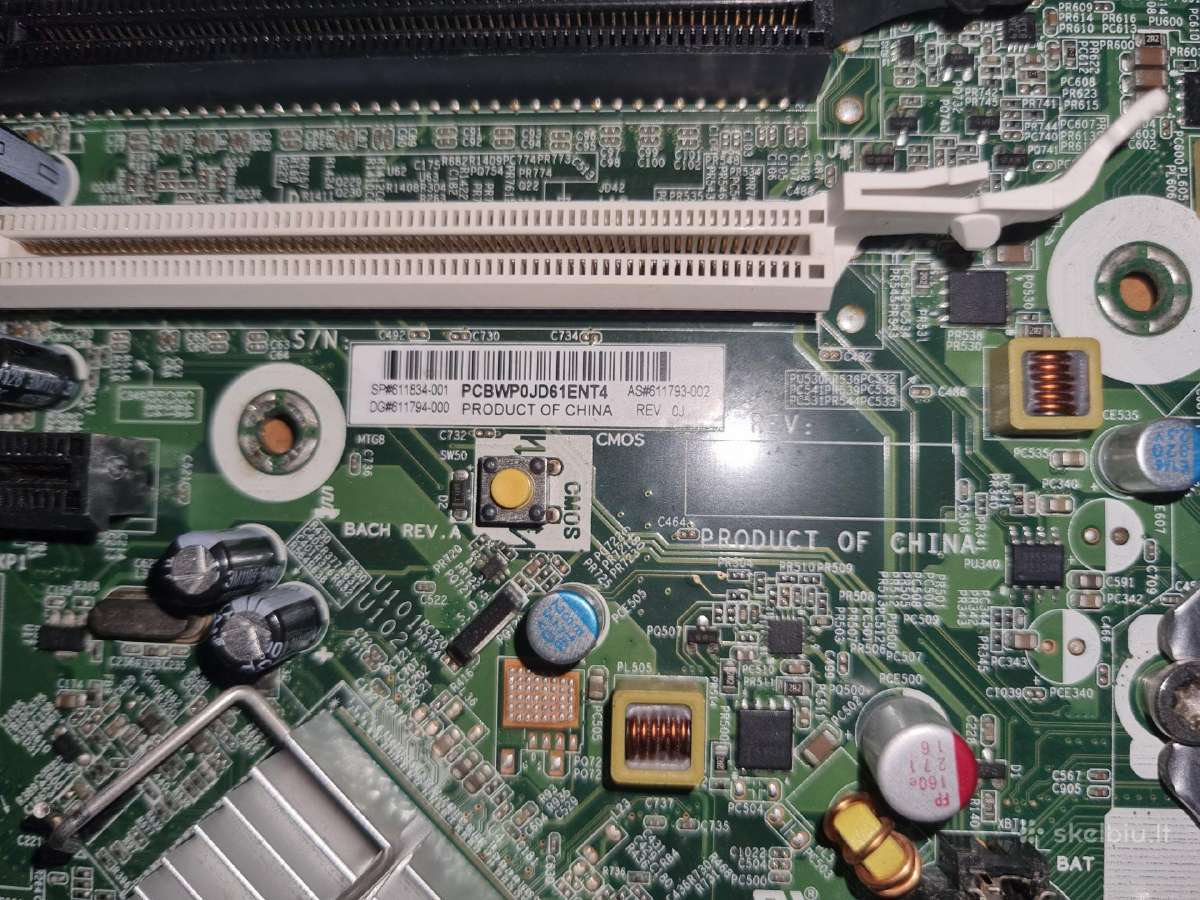 Motinine nuo Hp Compaq 8200 - nuotraukos Nr. 6