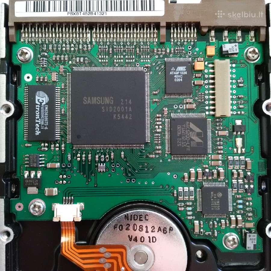 Samsung Spinpoint Sv2001h (V4020) 20gb 5400rpm - nuotraukos Nr. 3