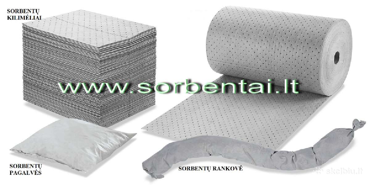 Sorbentai, absorbentai įvairiems skysčiam surinkti - nuotraukos Nr. 10