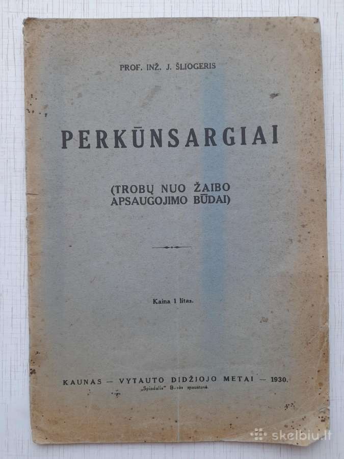 Knyga "Perkūnsargiai 1930m"