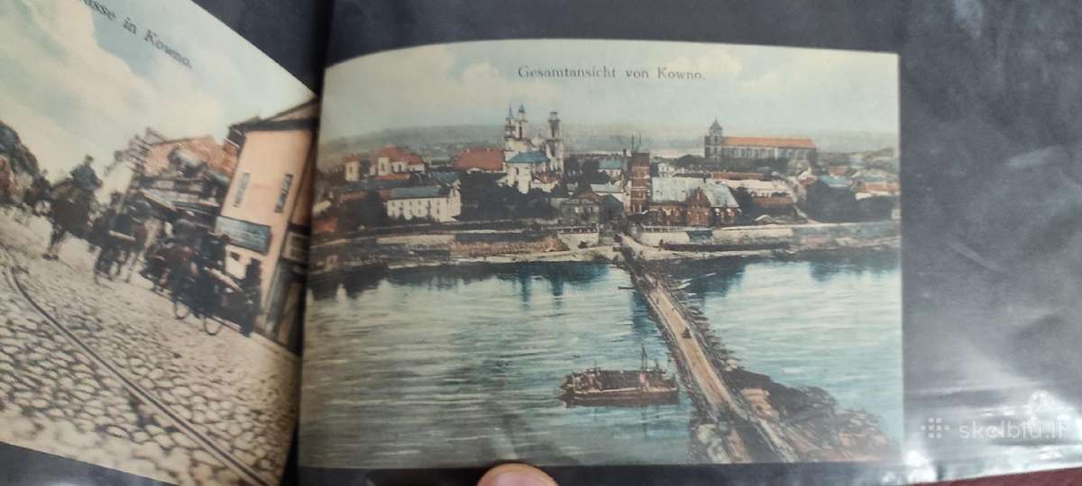 Kaunas Vilnius 24 vnt atvirukai Lietuva
