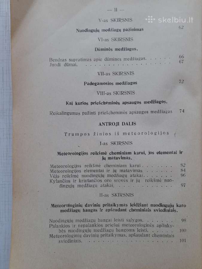 Knyga "Cheminis karas 1934m" - nuotraukos Nr. 3