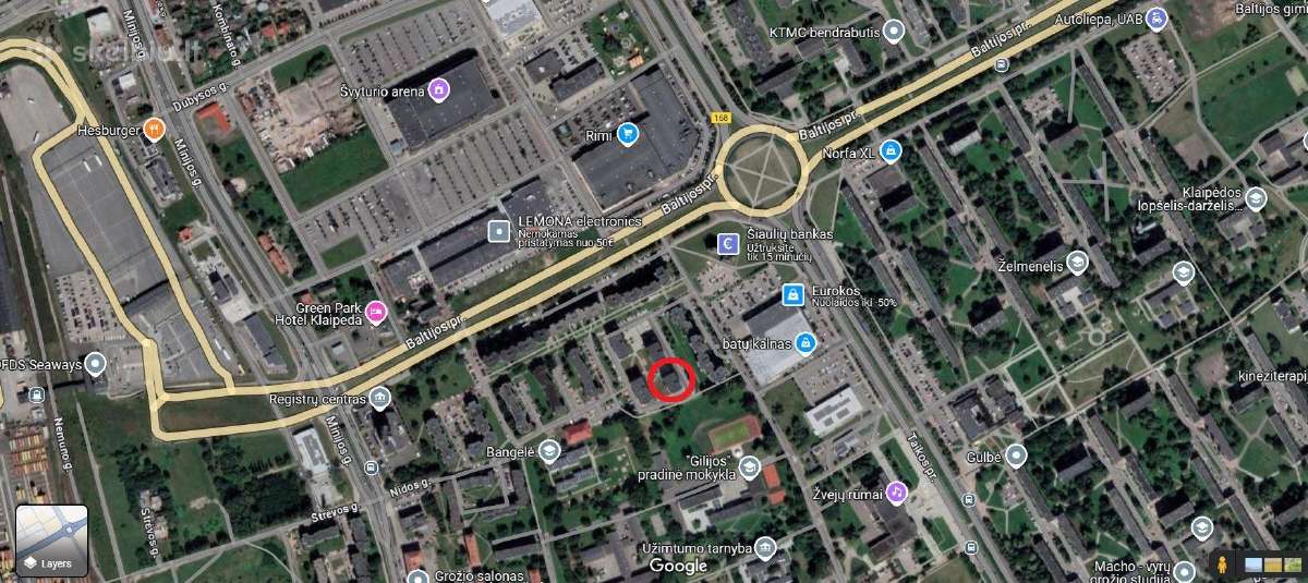 Ilgalaikė 2 Kambarių buto nuoma - Baltijos Terasos - nuotraukos Nr. 10