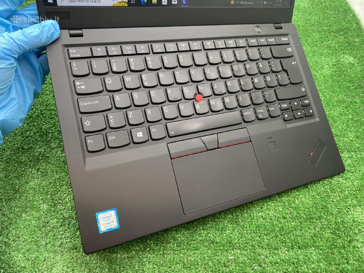 Lenovo Thinkpad X1 Carbon 6th i5-8250u 8ram 256ssd - nuotraukos Nr. 11