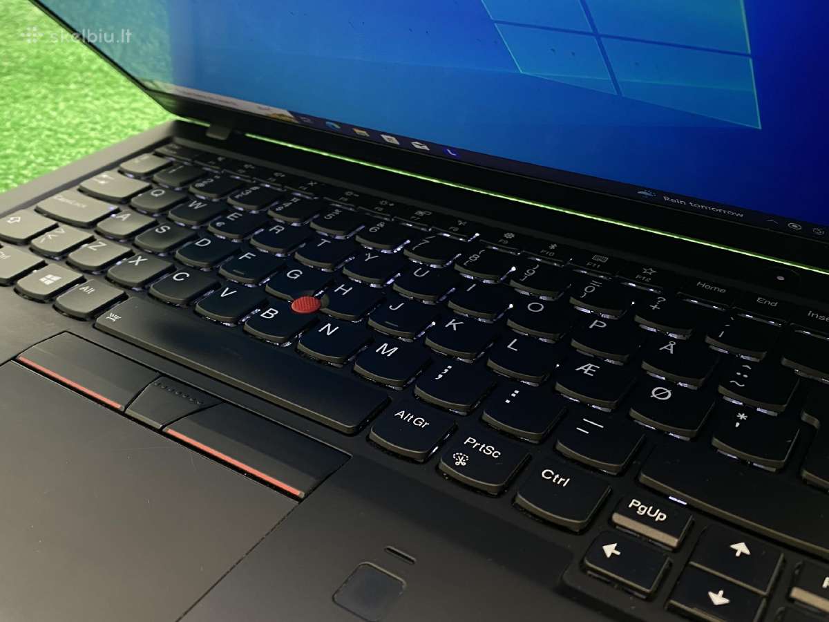 Lenovo Thinkpad X1 Carbon 6th i5-8250u 8ram 256ssd - nuotraukos Nr. 12