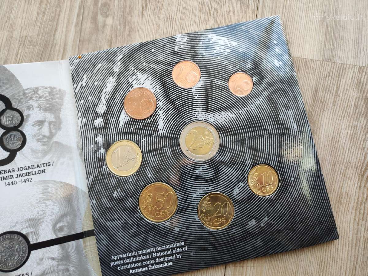 Lietuviškų eurų rinkinis - nuotraukos Nr. 2