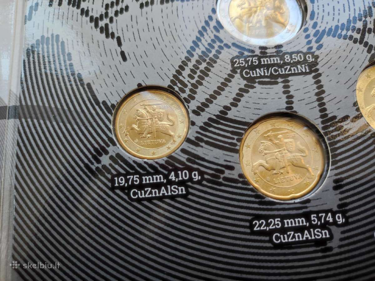 Lietuviškų eurų rinkinis - nuotraukos Nr. 7