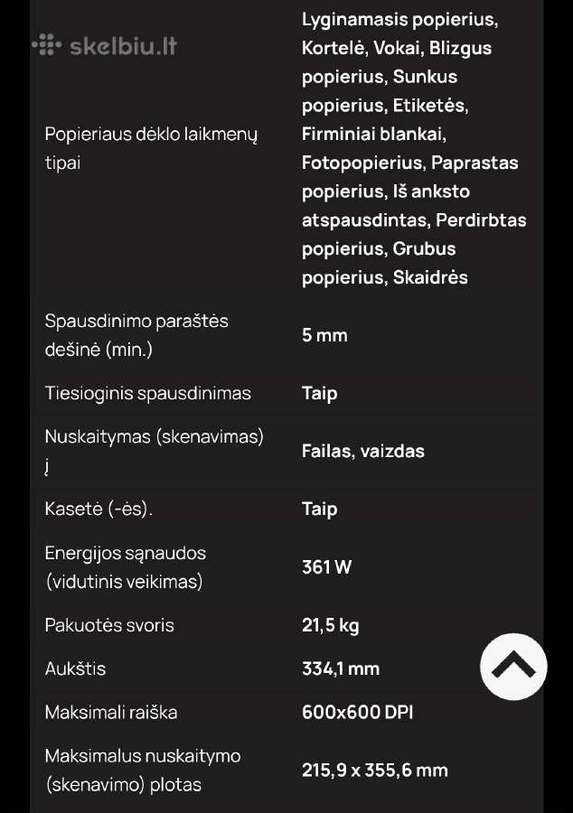 Hp lazerinis spausdintuvas spalvotas - nuotraukos Nr. 4