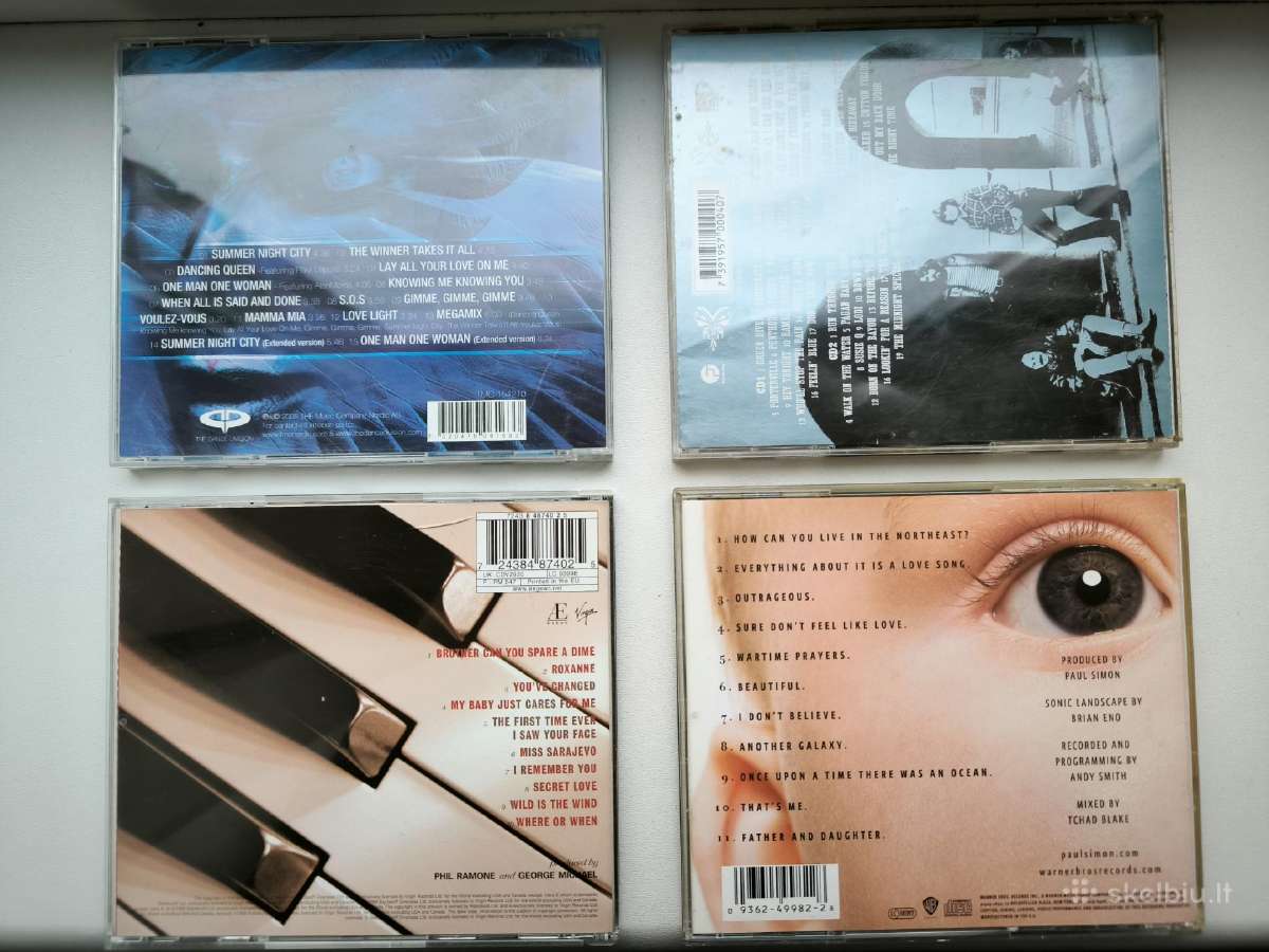Keletas CD Celine Dion, Sarah Brightman, Phil Coll - nuotraukos Nr. 6