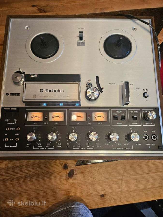 Technics - 741 Us juostinis 4 takelių grotuvas - nuotraukos Nr. 3