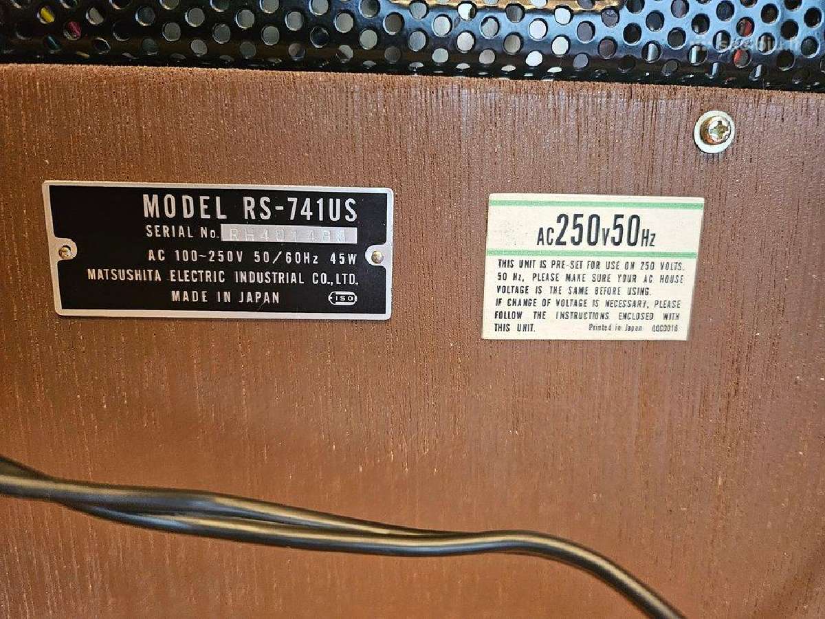 Technics - 741 Us juostinis 4 takelių grotuvas - nuotraukos Nr. 4