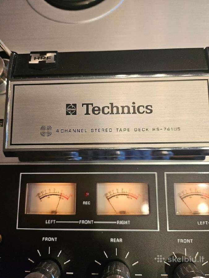 Technics - 741 Us juostinis 4 takelių grotuvas - nuotraukos Nr. 10